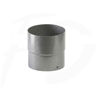 Złączka rury spustowej stalowa ⌀ 100 firmy KROP kolor antracyt metaliczny